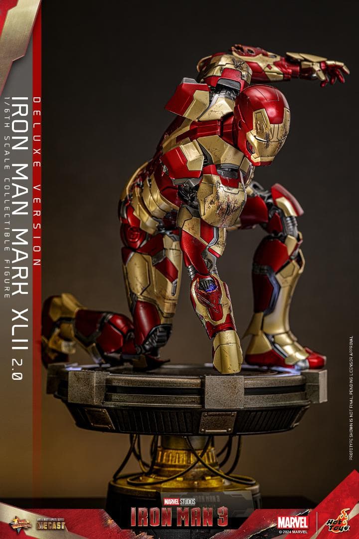 ホットトイズ 1/6 アイアンマン3 マーク42 DX版 MMS759D66 - メルカリ