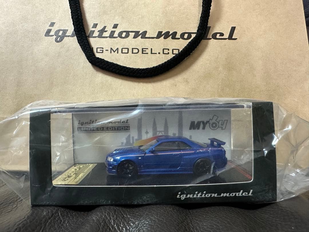 1/64 イグニッションモデル Nissan Skyline GT-R R34