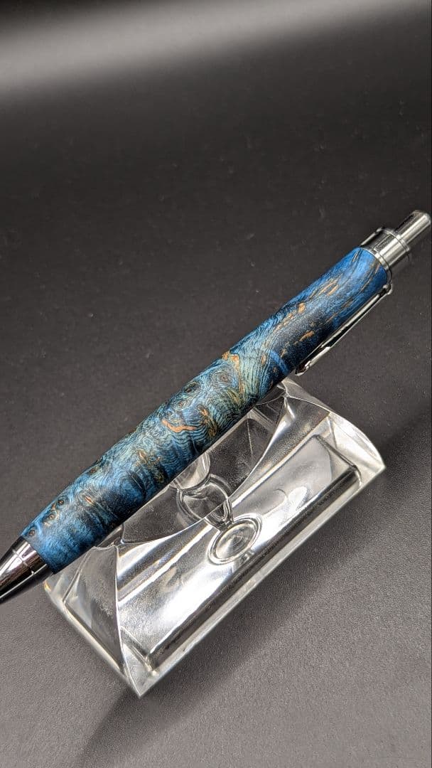 442ペン工房翌檜 スタビライズドウッドバーチバール 木軸シャーペン