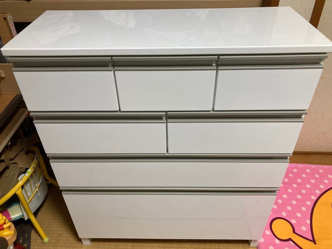 ISSEIKI ランドリー収納 サニタリー収納 チェスト