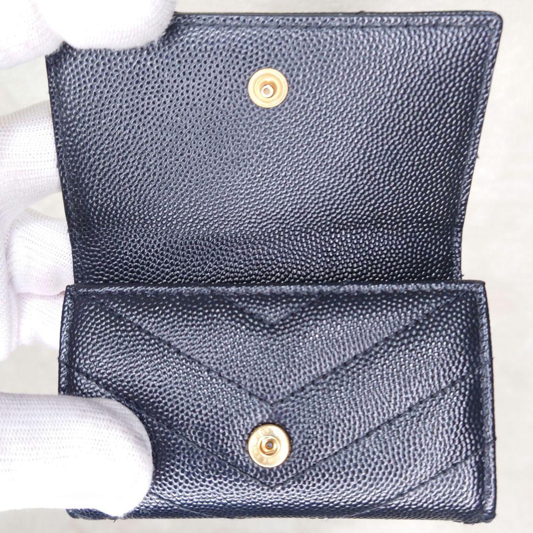 極美品】サンローラン カサンドラ スリムキーケース 4連 YSLロゴ