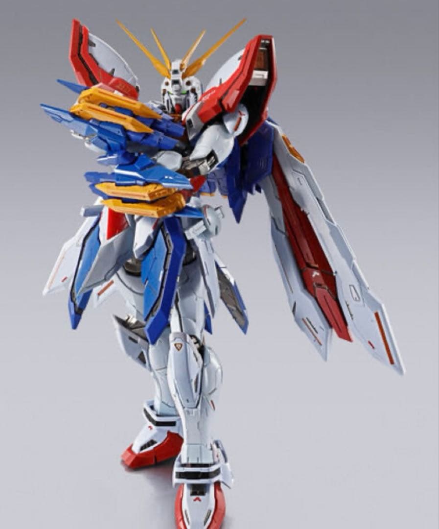 肩交換パーツ付】メタルビルド ゴッドガンダム&ゴッドガンダム弍