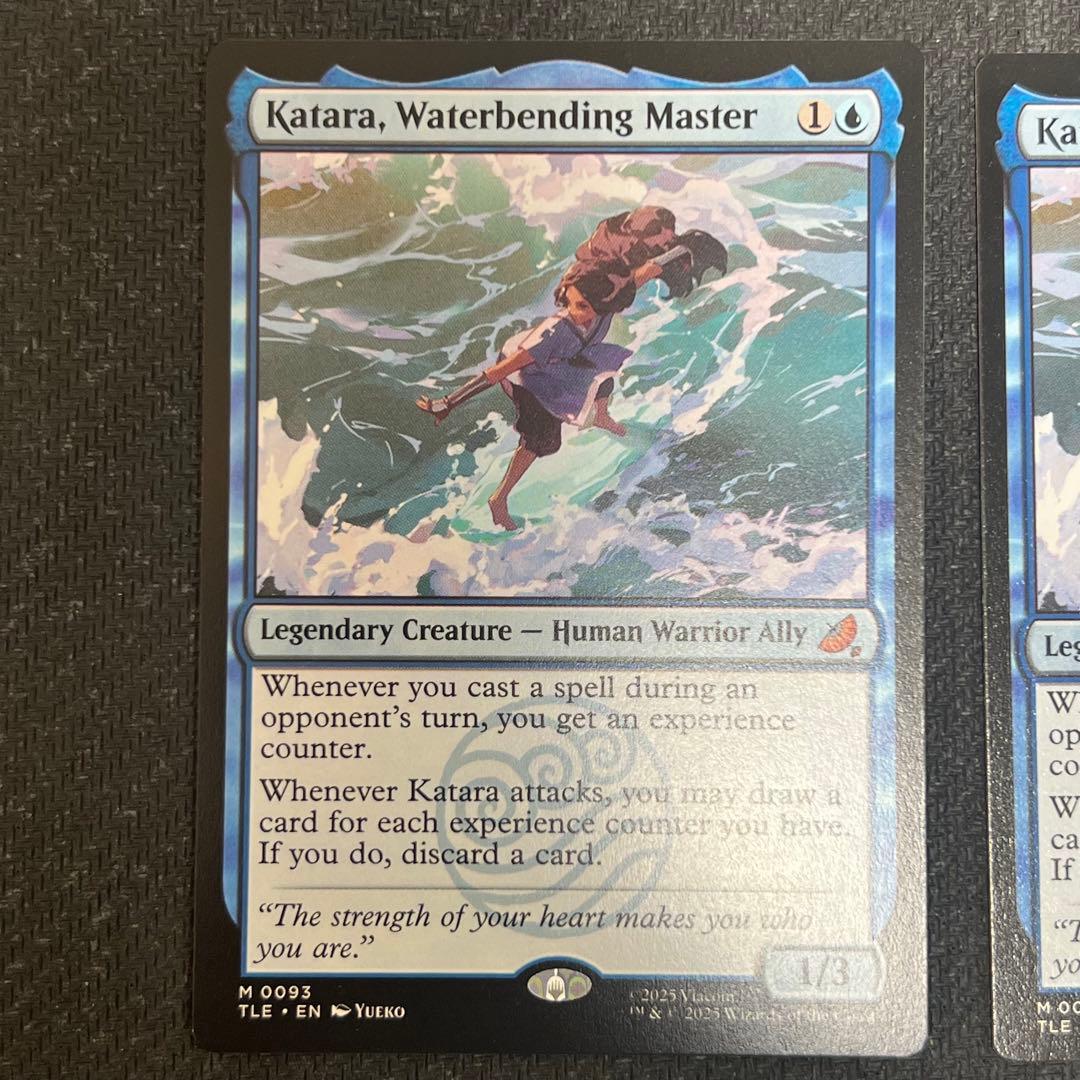 MTG TLE 水の技の達人、カタラ 英語版2枚セット - メルカリ