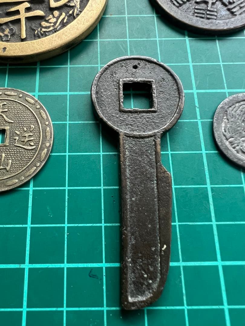 穴銭 中国絵銭 5枚まとめロット