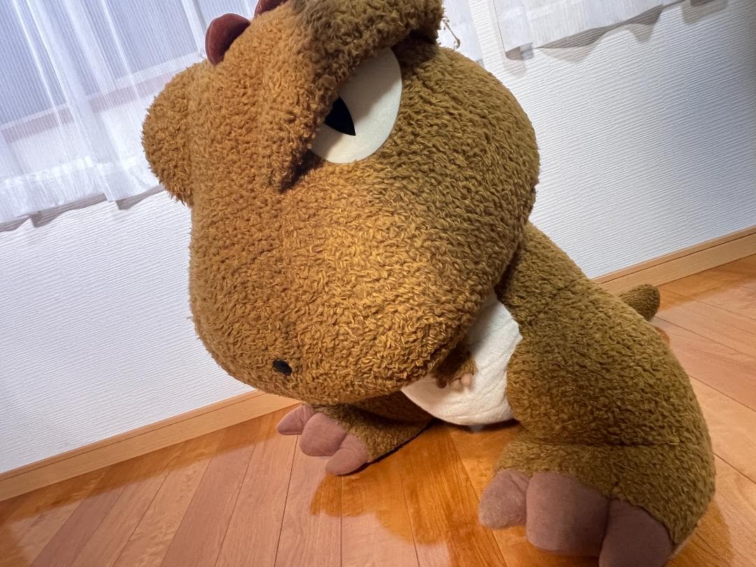 【希少・当時物】 BANDAI ゴンザウルス ぬいぐるみ 大型サイズ【田中政志】 Amazon.co.jp: 90年代 沖データ 田中政志 ゴンザウルス GON 恐竜