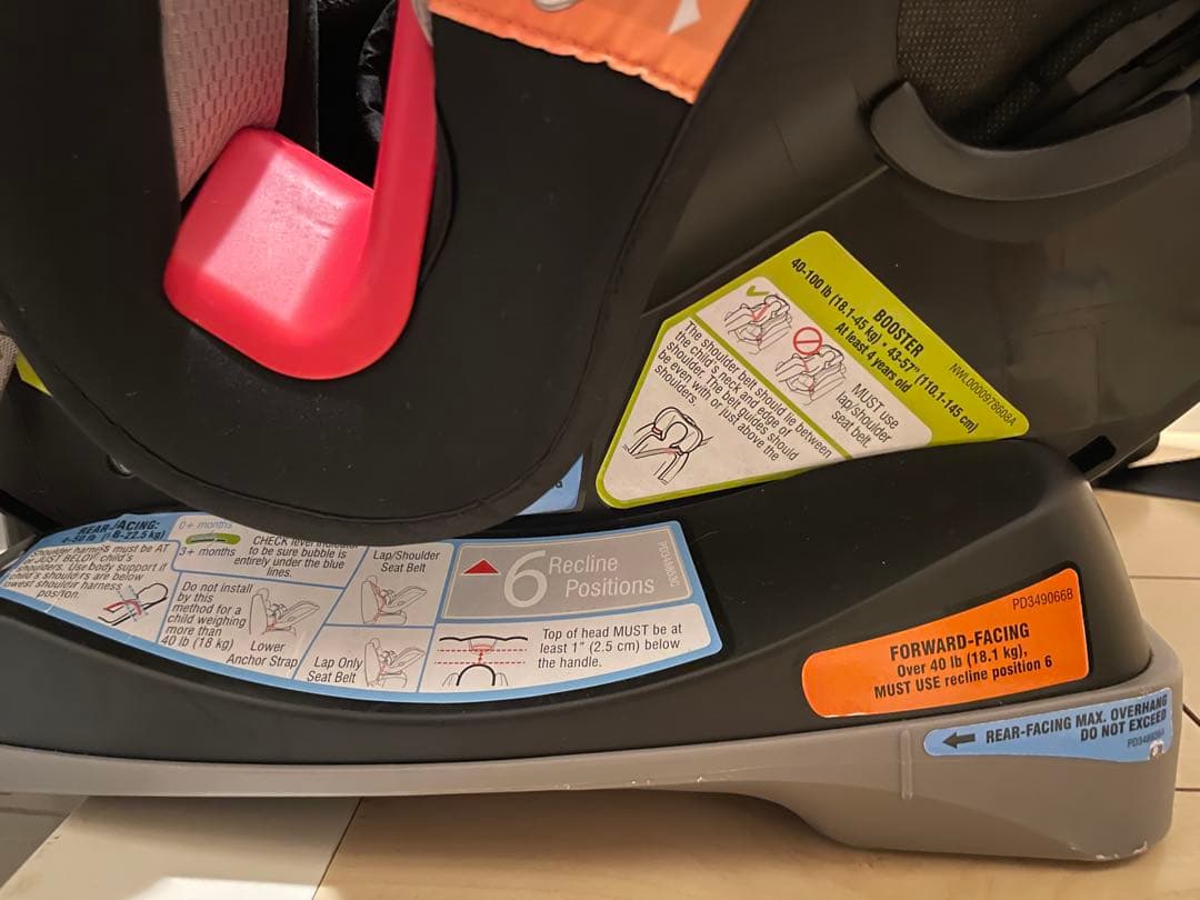 GRACO(グレコ) Extend2Fit ConvertibleCarSeat