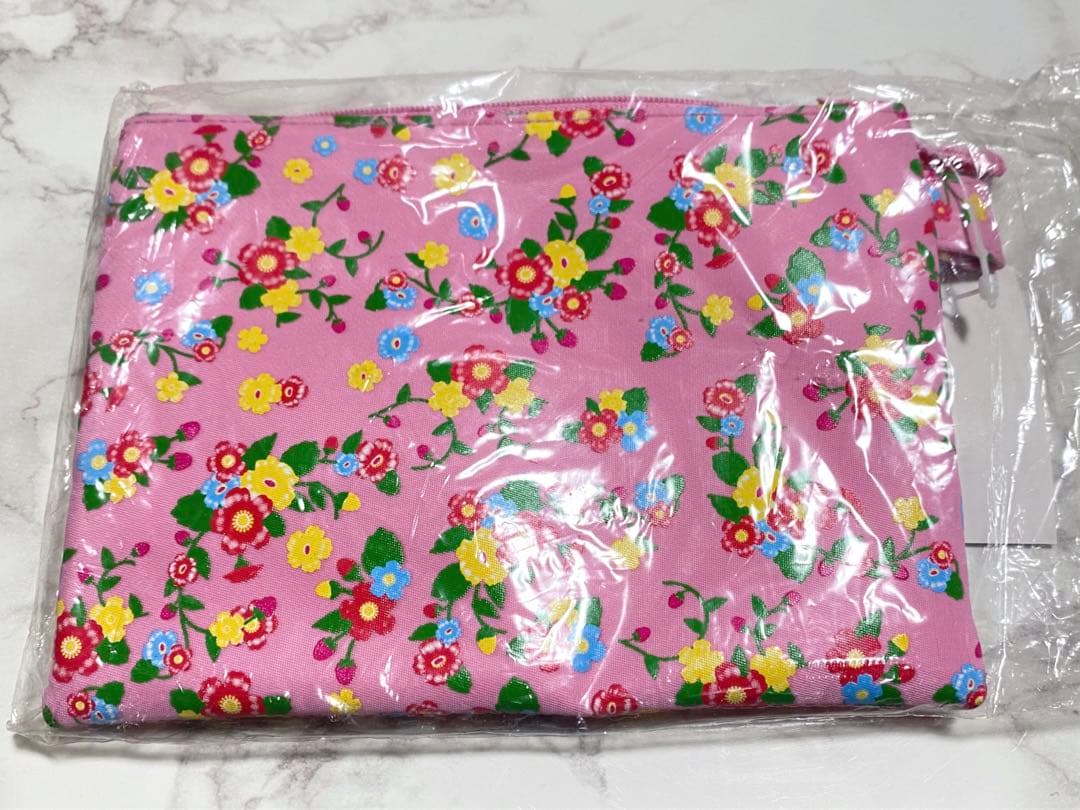 【新品未使用】ハローキティ 2段ポケットポーチ 平成 レトロ レア 希少