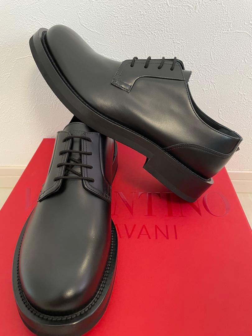 VALENTINO ヴァレンチノ 新品 ダービーシューズ 42