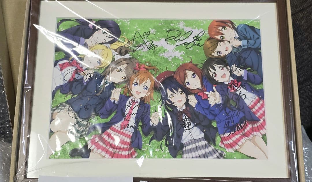 ラブライブ 複製原画 直筆サイン シリアルナンバー130番台 ラブライブ