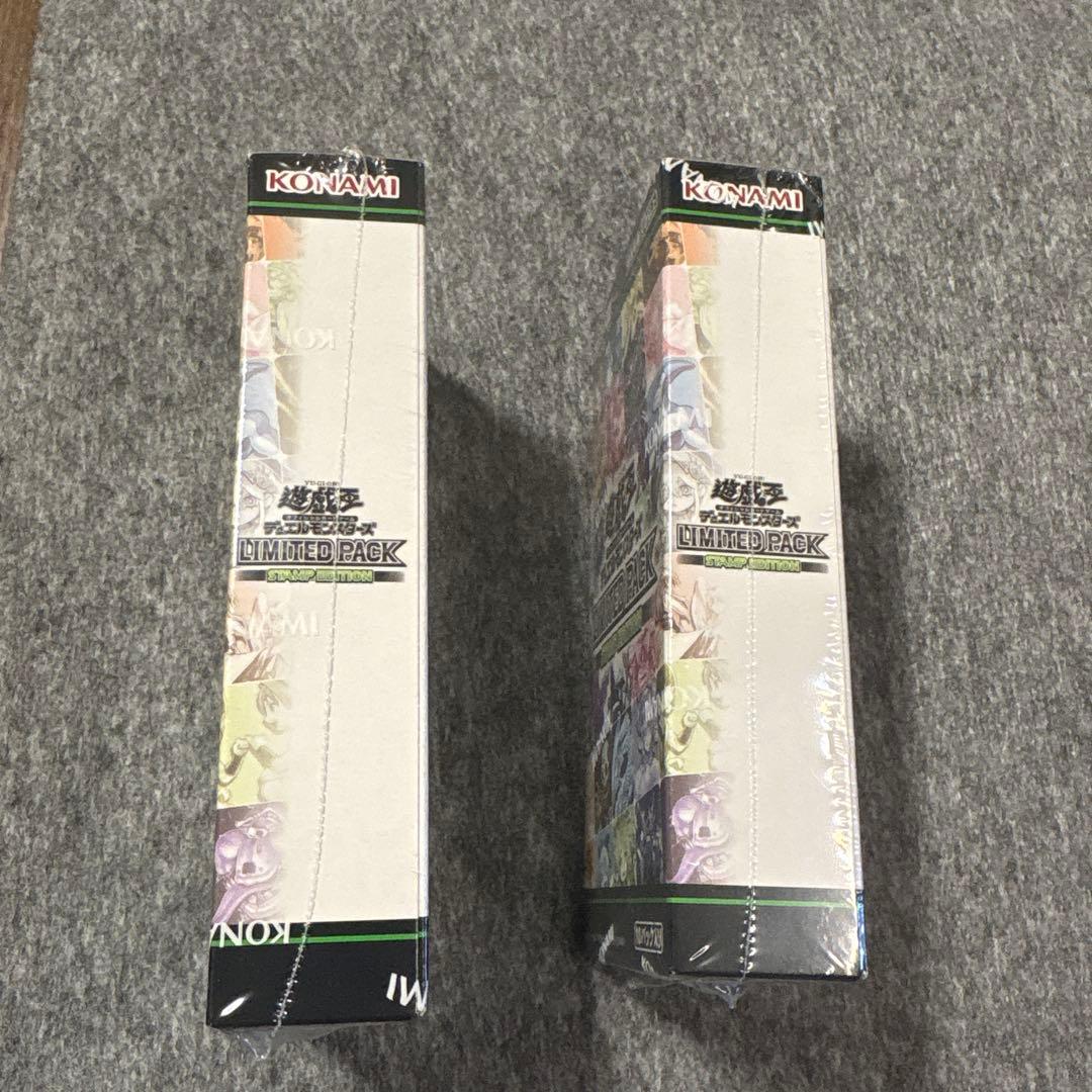遊戯王OCG LIMITED PACK STAMP EDITION　未開封BOX