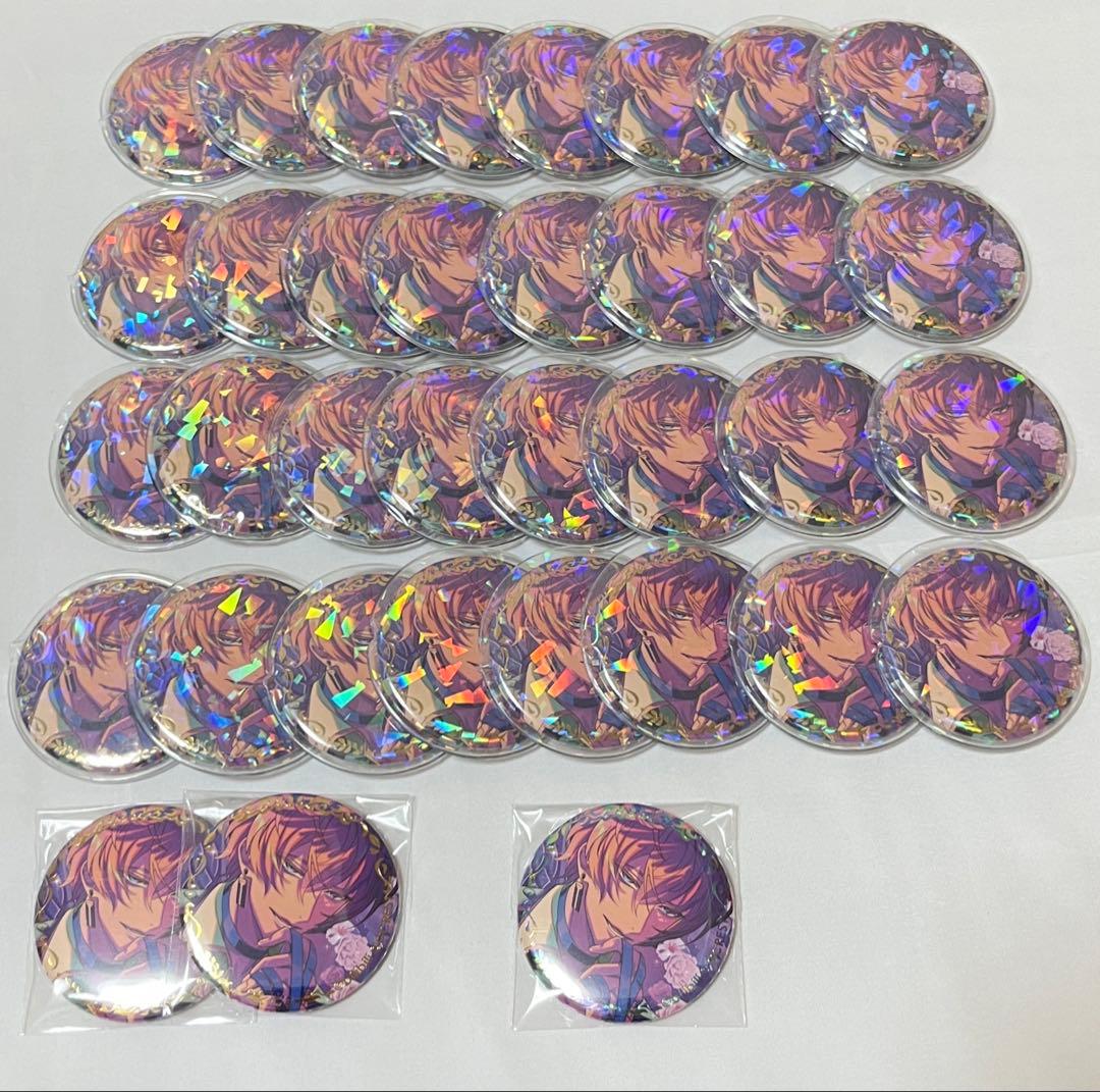 ゆめくろ エミリオ 箔押し 缶バッジ 43個