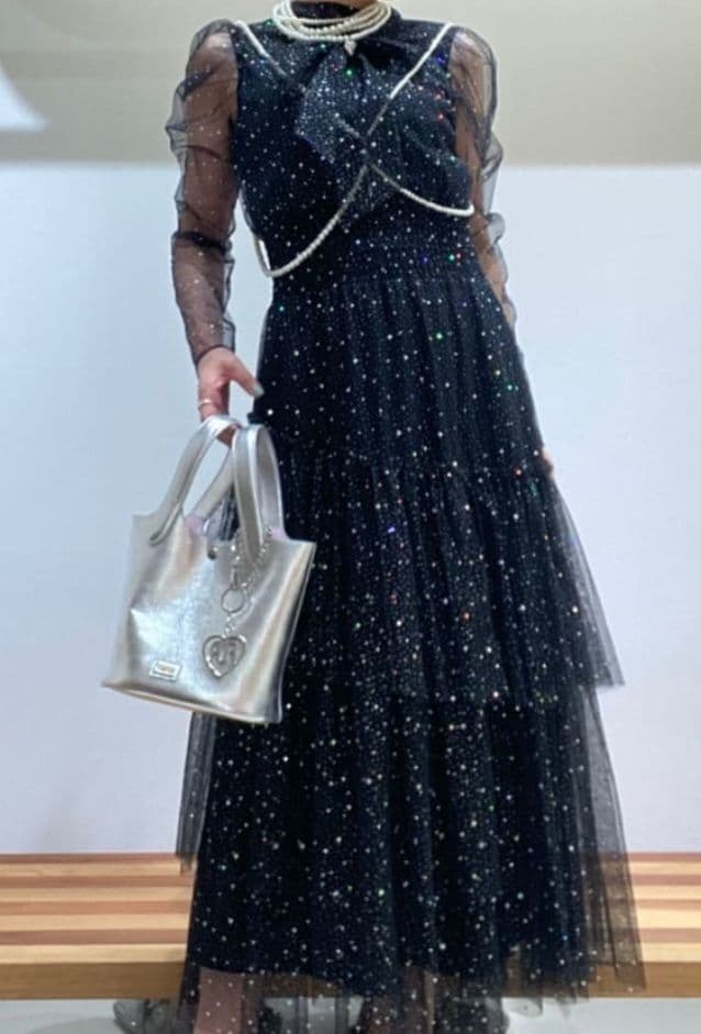 【本日発送】FurFur ドレス　サイズフリー　ショッパー付き