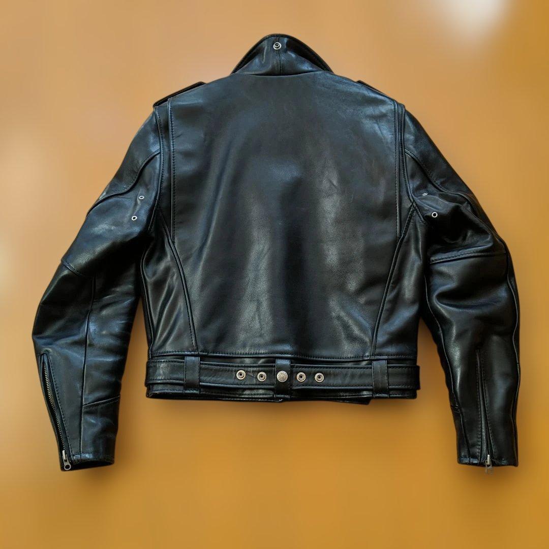 馬皮☆ ホースハイド】 本革 ポリスマンジャケット ハーレーダビッドソン M