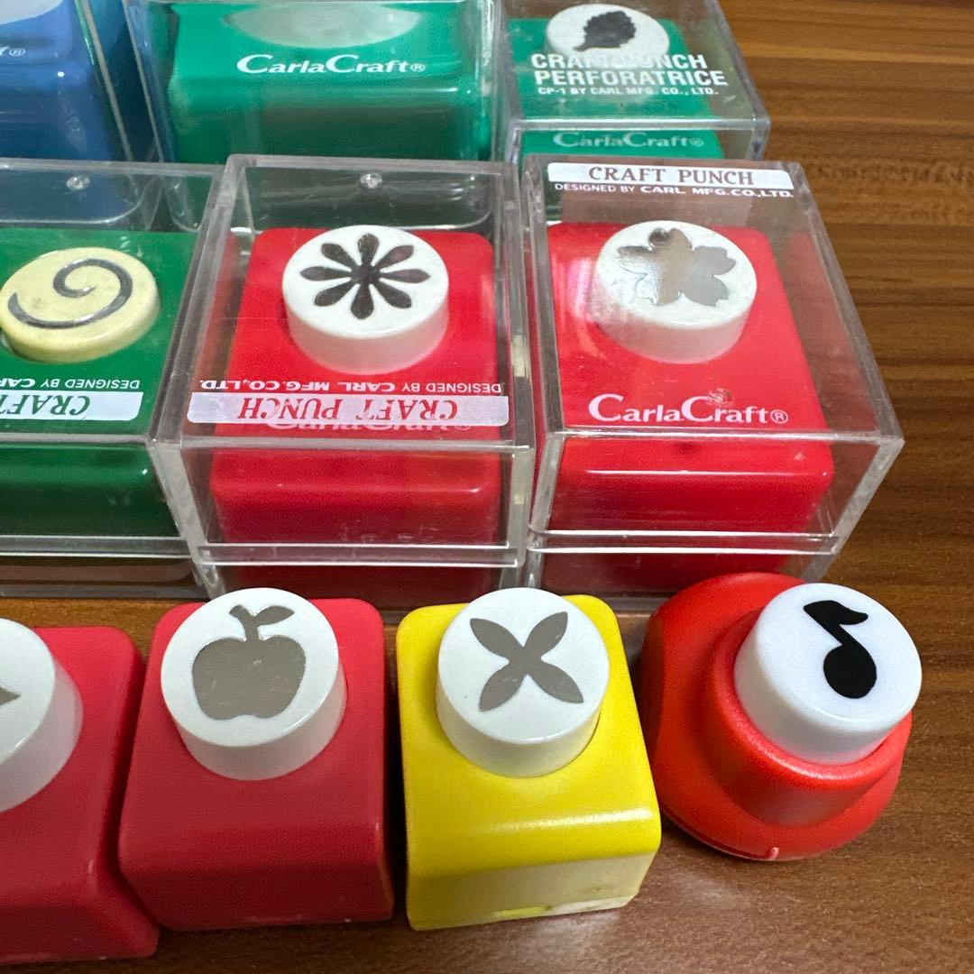 CarlaCraft クラフトパンチ セット 穴あけパンチ スクラップ - メルカリ
