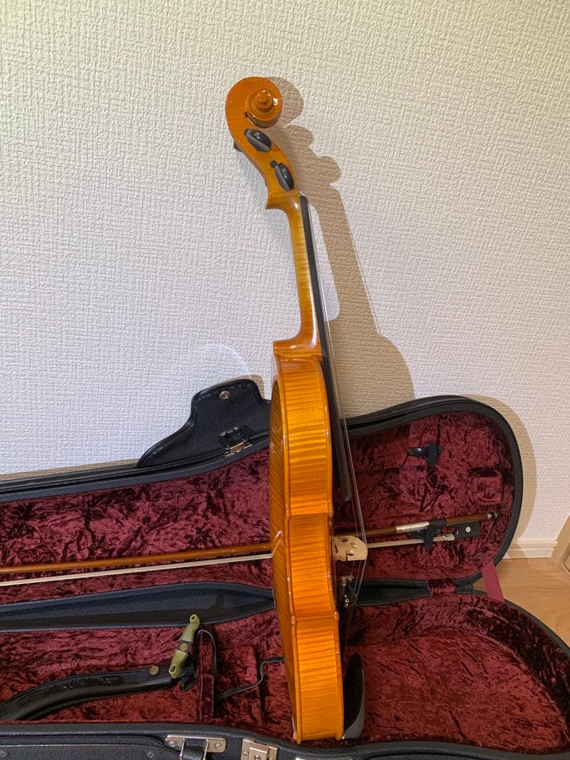 ドイツ製　4/4 フルサイズ　バイオリン　セット　Karl Hofner 虎杢