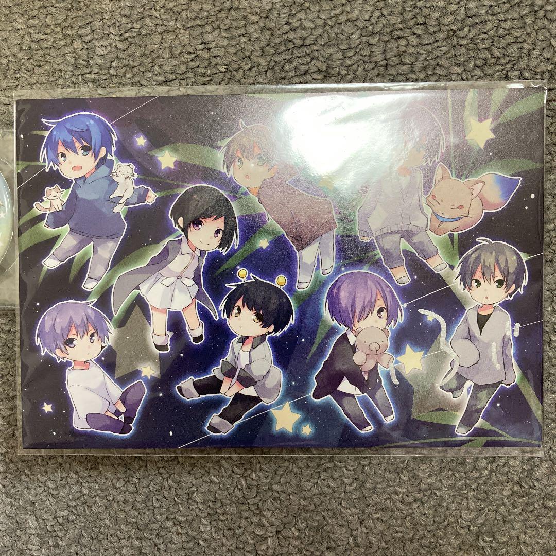 歌い手 缶バッチ ポストカード