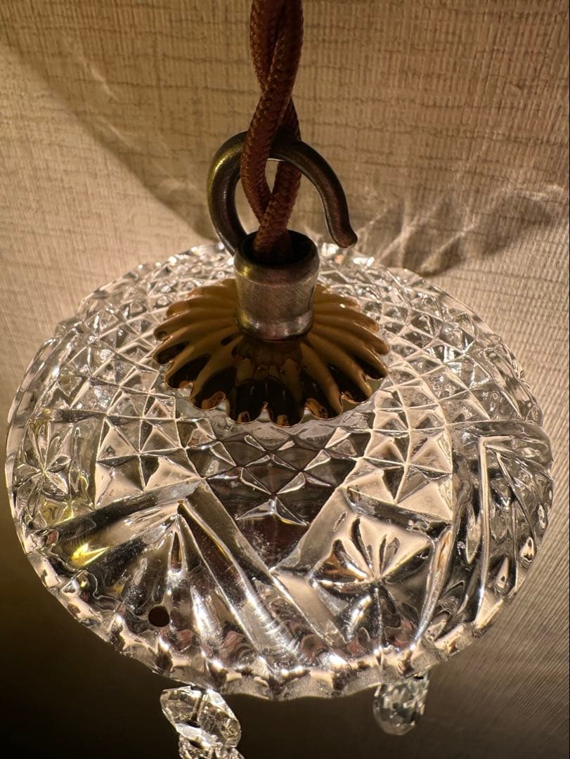 フランス アンティーク スノーフレークとアイシクルドロップの冬ミニ