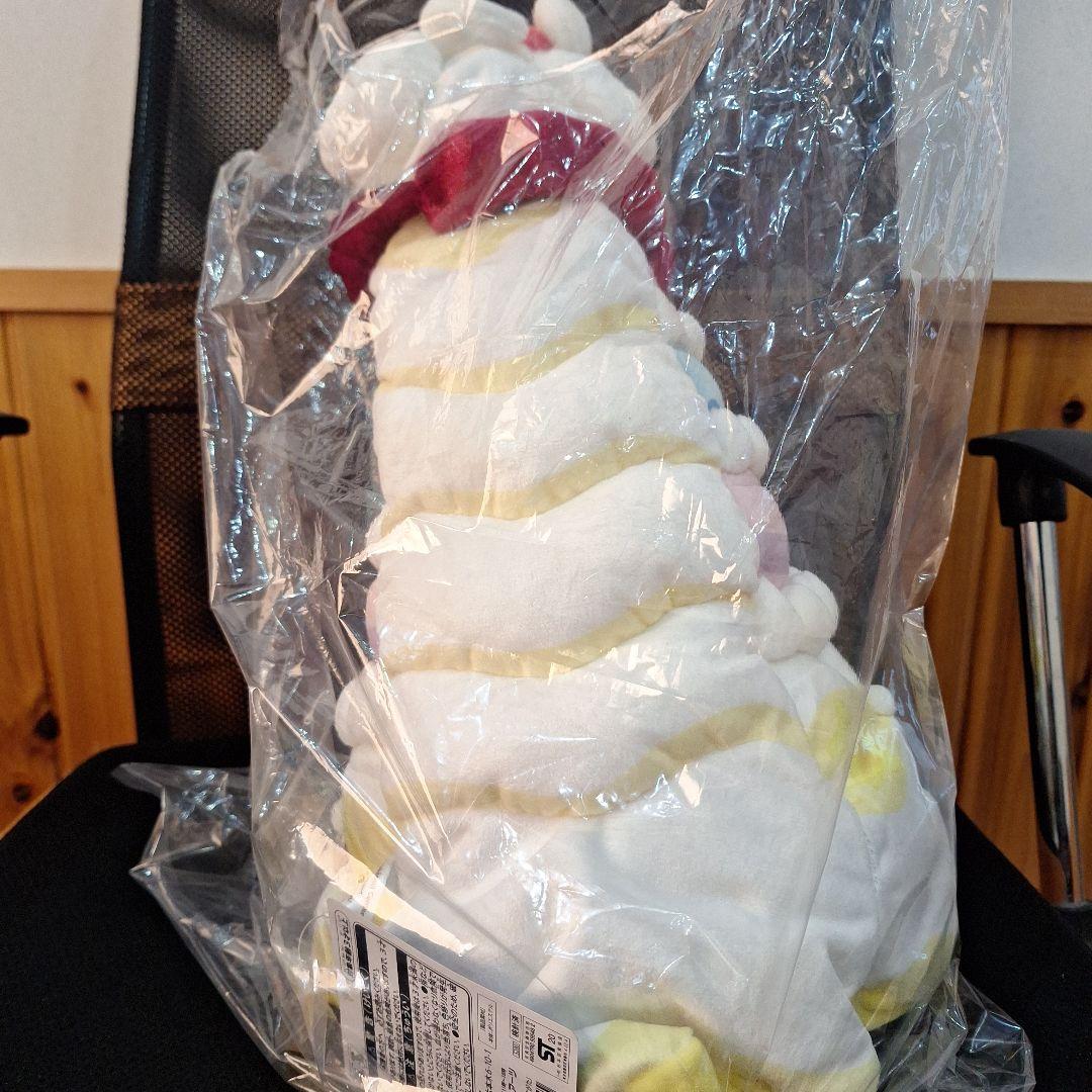 タグ付き　ポケモンセンター　キョダイマックス　マホイップ　ぬいぐるみ