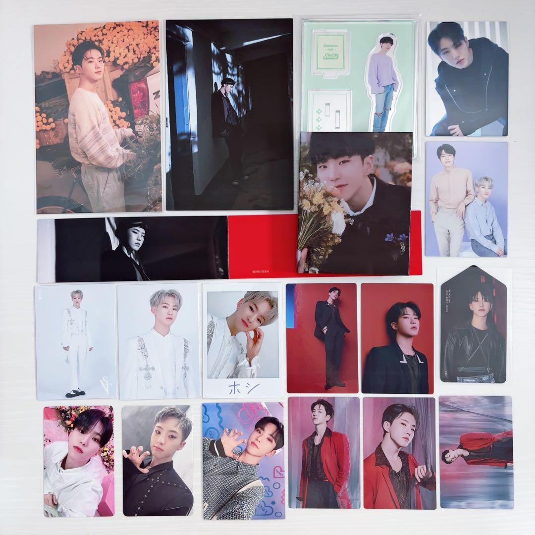SEVENTEEN ホシ トレカ アクスタ ポストカード まとめ売り 19点 - メルカリ