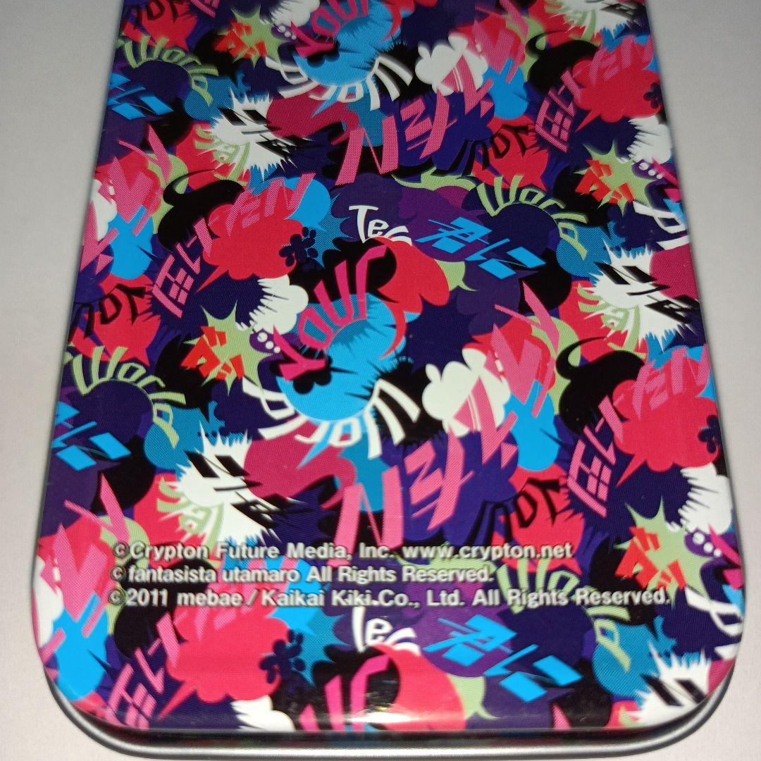 初音ミク 缶ペンケース グッズ 文房具 ペンケース モノグラム レア