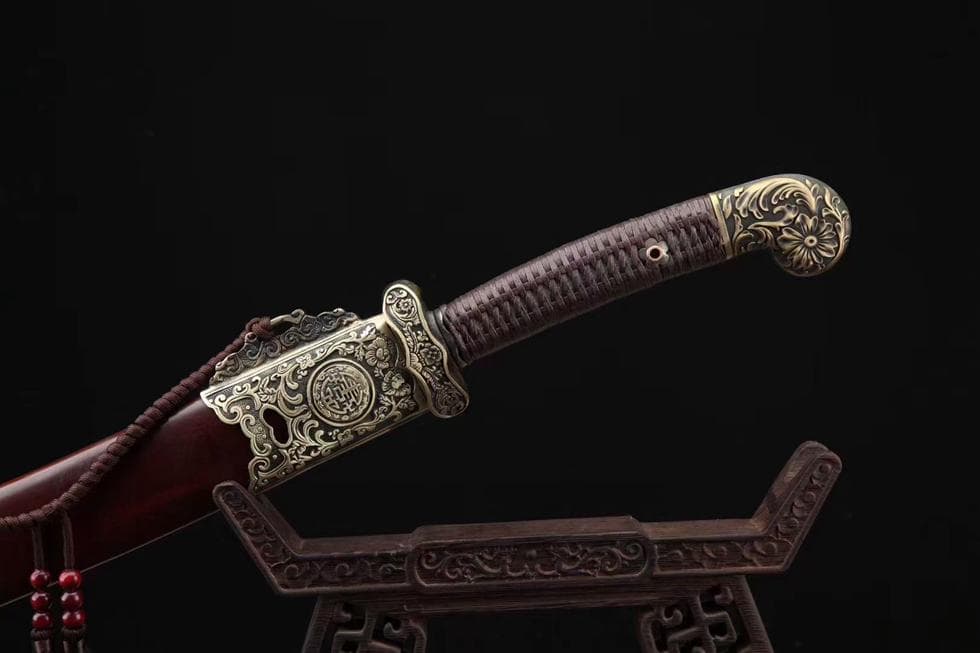 寒月清刀 模造刀 居合刀 武士道 武具 漢剣 唐刀 龍泉剣 手鍛造打