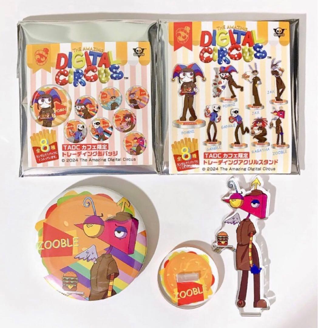 アメイジングデジタルサーカス TADC アクリルスタンド 缶バッジ