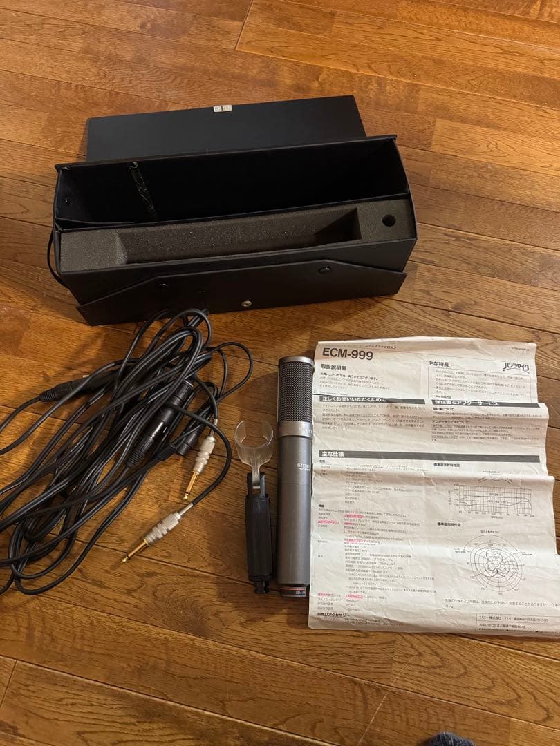 SONY バックエレクトレットコンデンサーマイクロホン ECM-999