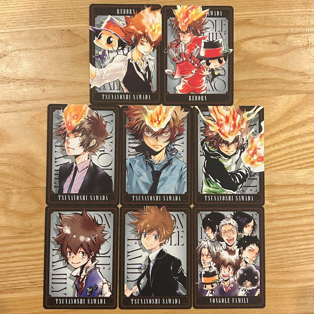 新品】家庭教師ヒットマンREBORN ボードゲーム セット販売 沢田綱吉