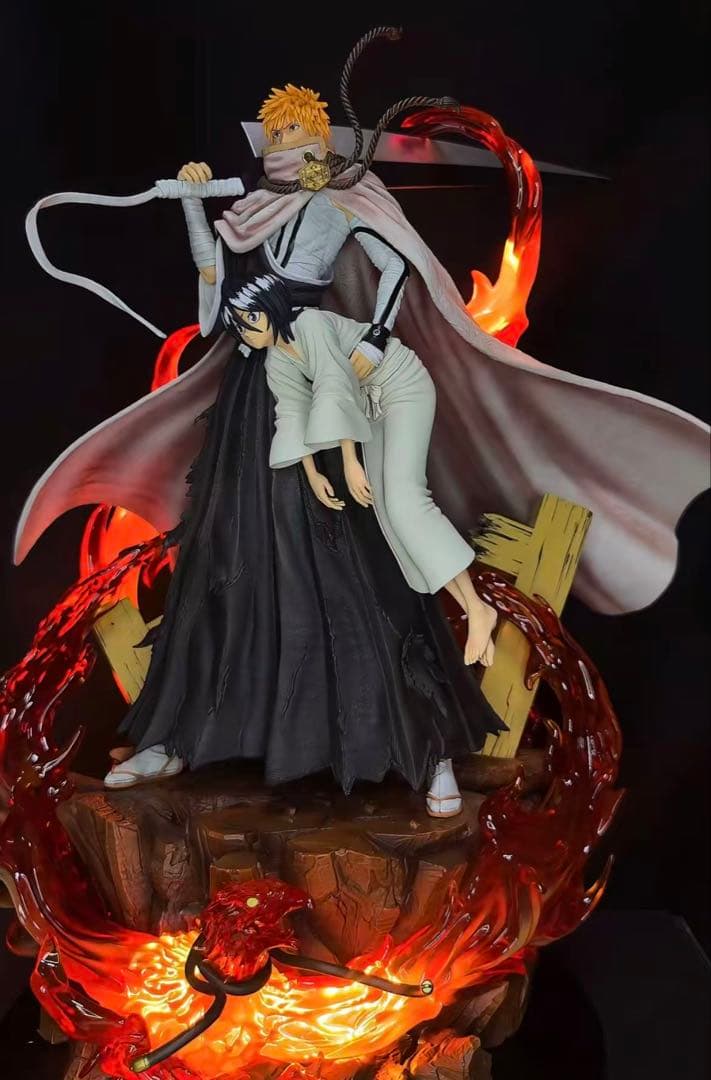 BLEACH 黒崎一護 ガレージキット ガレキ スタチュー⑧①