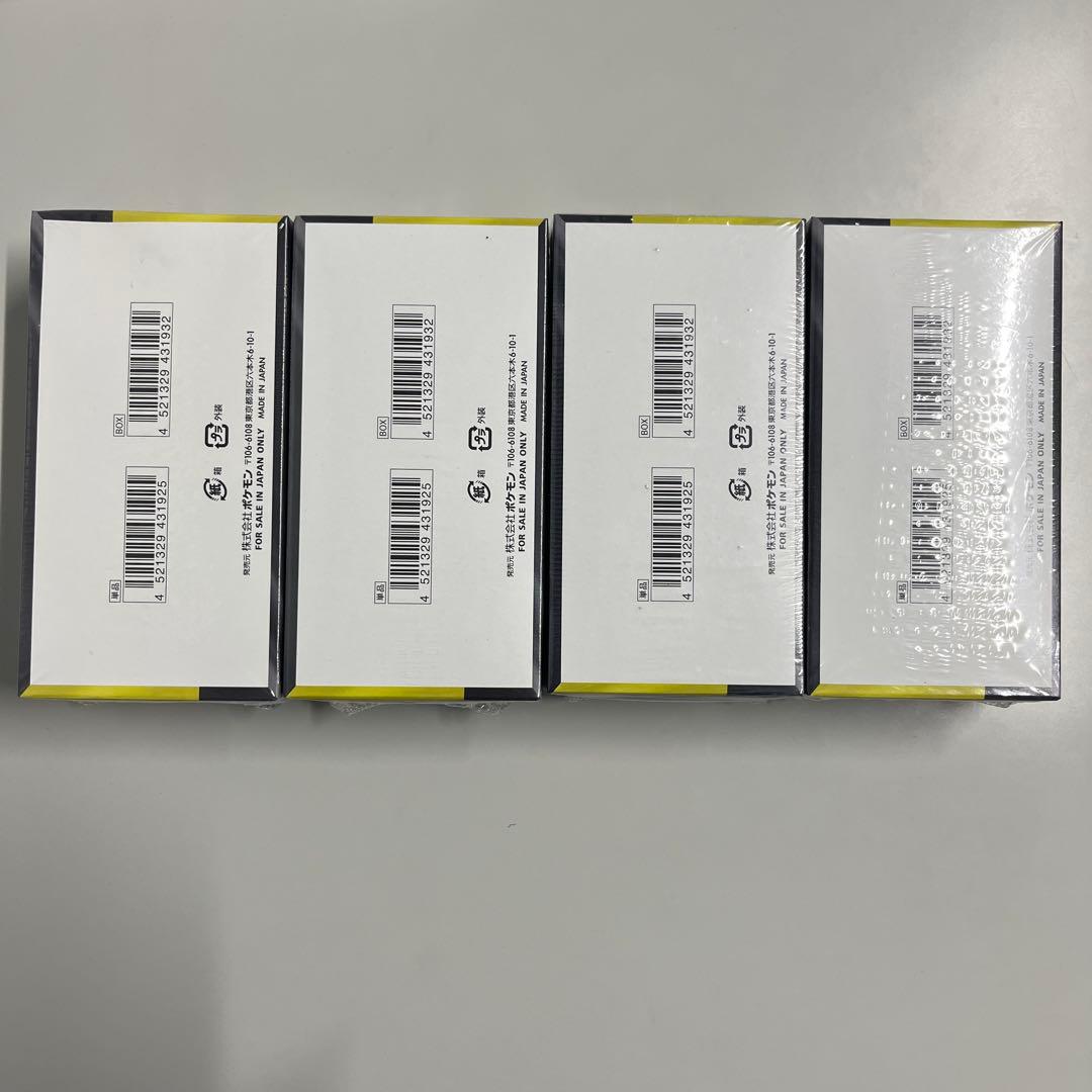 ポケモンカード MEGAドリームEX シュリンク付き 4BOX