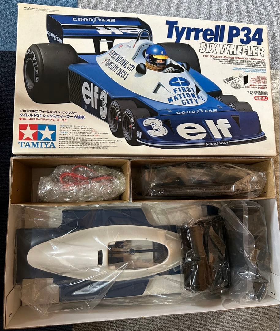 1/10 タミヤ タイレルP34 未組立キット