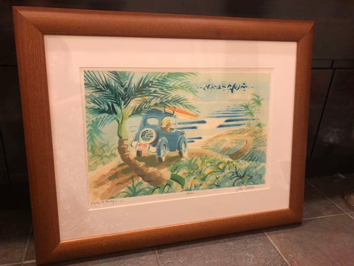 john severson ジョンセバーソンの絵画　29/300 サイン入　大作