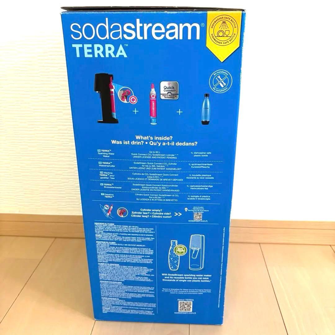【新品】sodastream TERRA ブラック SSM1087