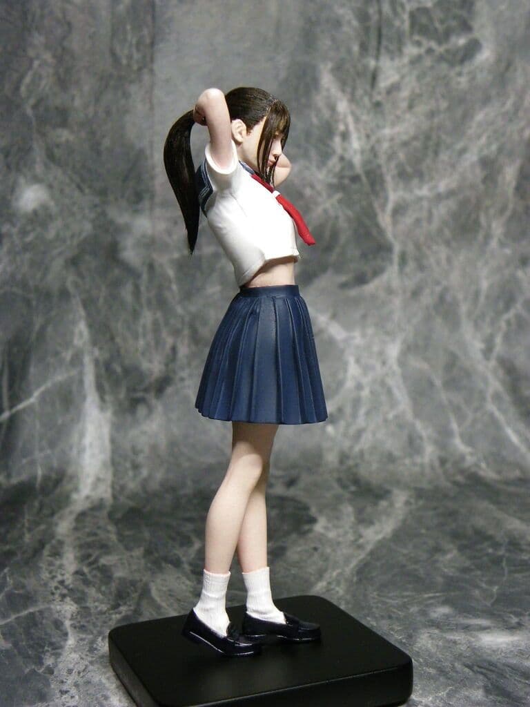 セーラー服　ハセガワ製　1/12　バーミリオン氏原型　塗装済み完成品　ゲーテル。