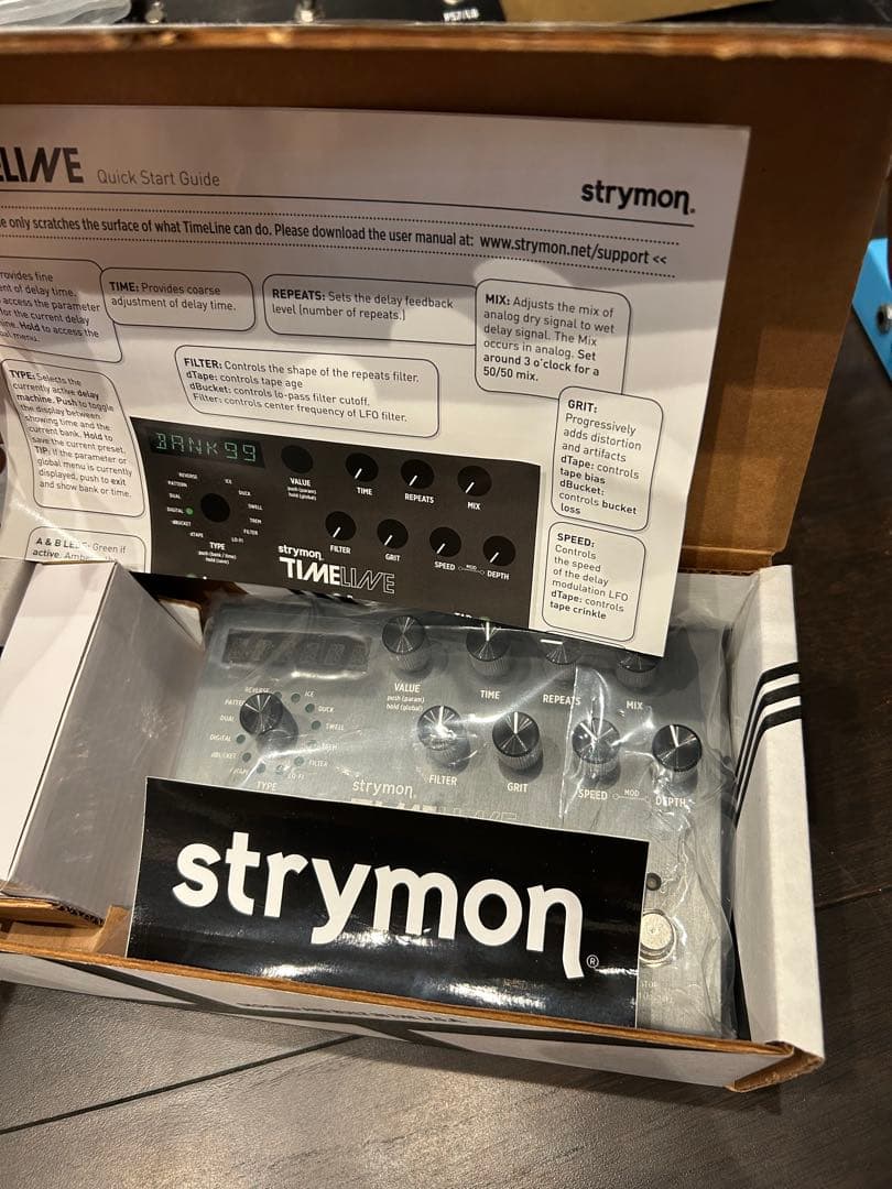ギター strymon TIMELINE