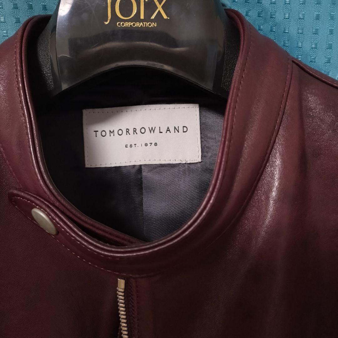 美品 ライダース トゥモローランド 日本製 キュプラ シングル