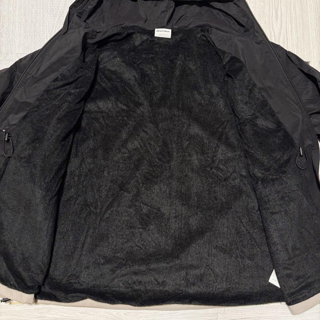 TaylorMade テーラーメイド 撥水防風フード付き裏起毛ブルゾン