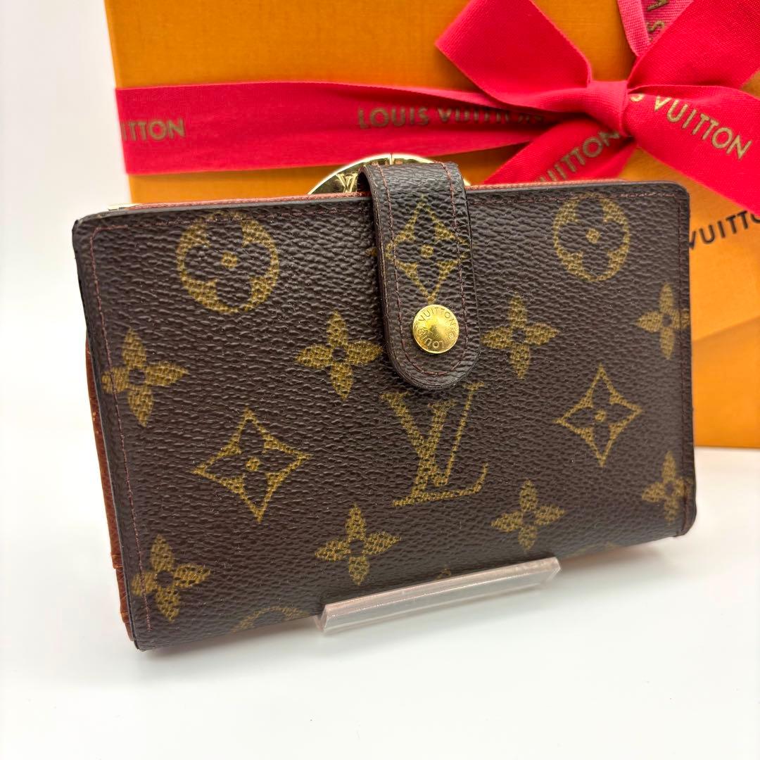 極上美品】ルイヴィトン モノグラム ポルトフォイユ ヴィエノワ がま口