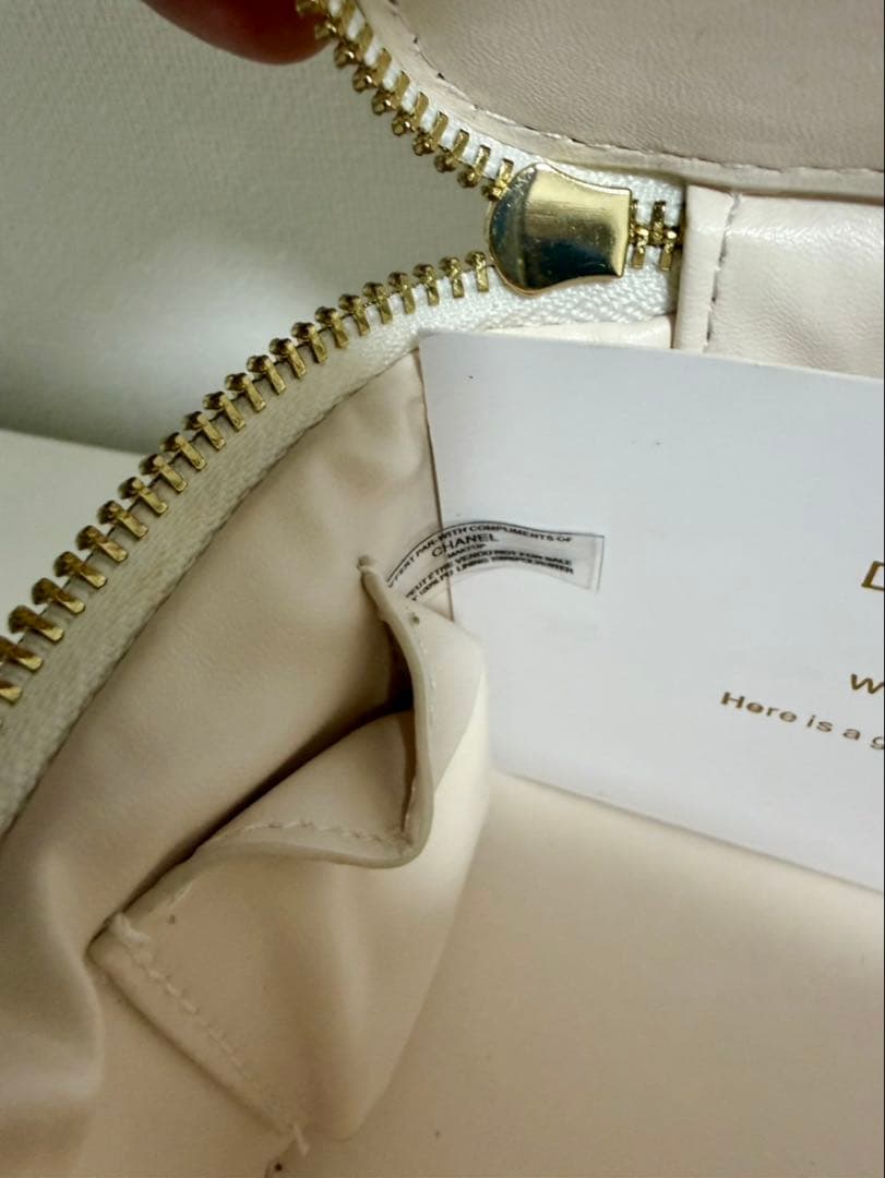 VIP限定　非売品 ツイードショルダーバッグBOX付　ホワイト