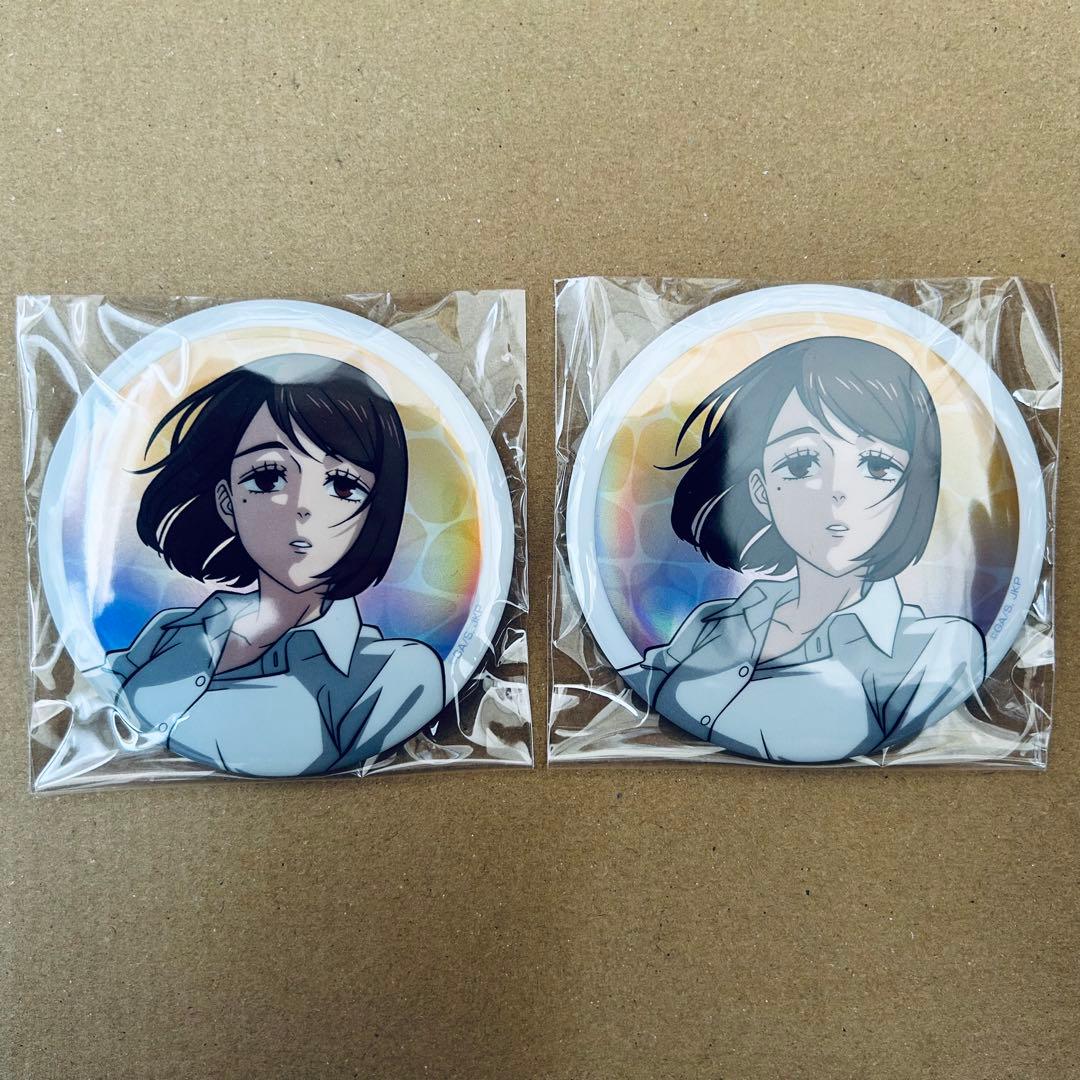 呪術廻戦 家入硝子 学生 高専 コースター 缶バッジ アクスタ