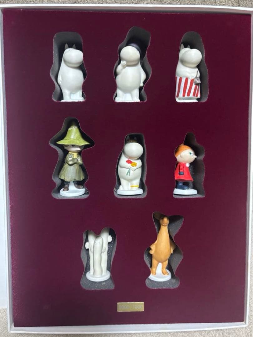 超レア シリアル番号0000 非売品ムーミンフィギュアセット