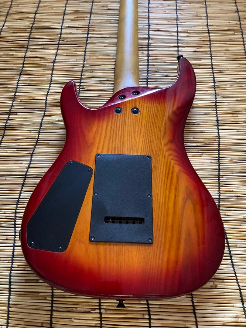 ☆値下決断☆杢目が綺麗な美品　Aria ProⅡ をモディファイして新機能満載