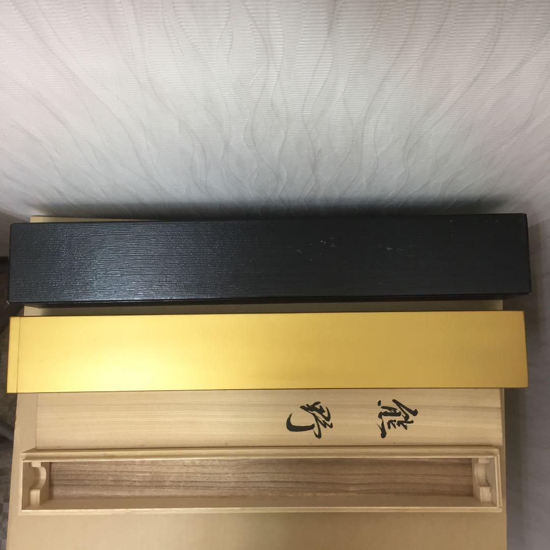 掛け軸 金武 翠輝作 熊野 桐箱付き(二重箱