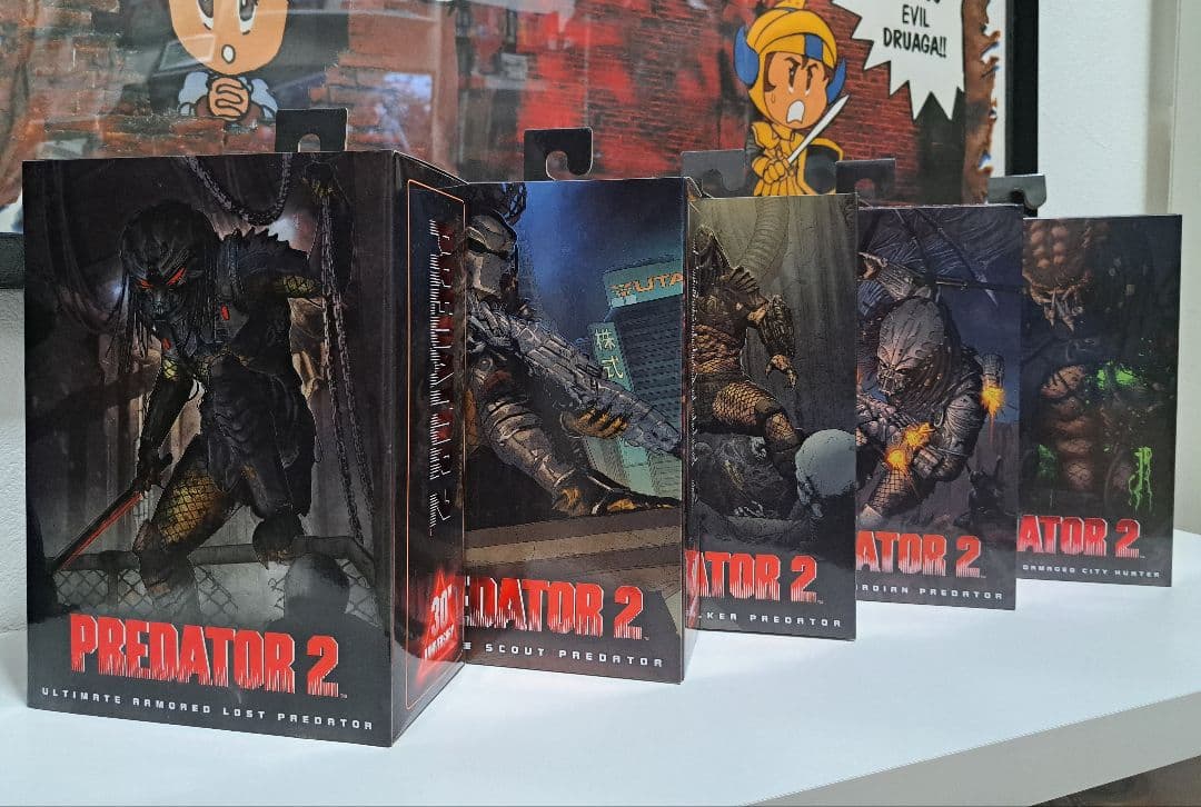 新品未開封 ネカ NECA プレデター2 アルティメット 全10種 フルコンプ