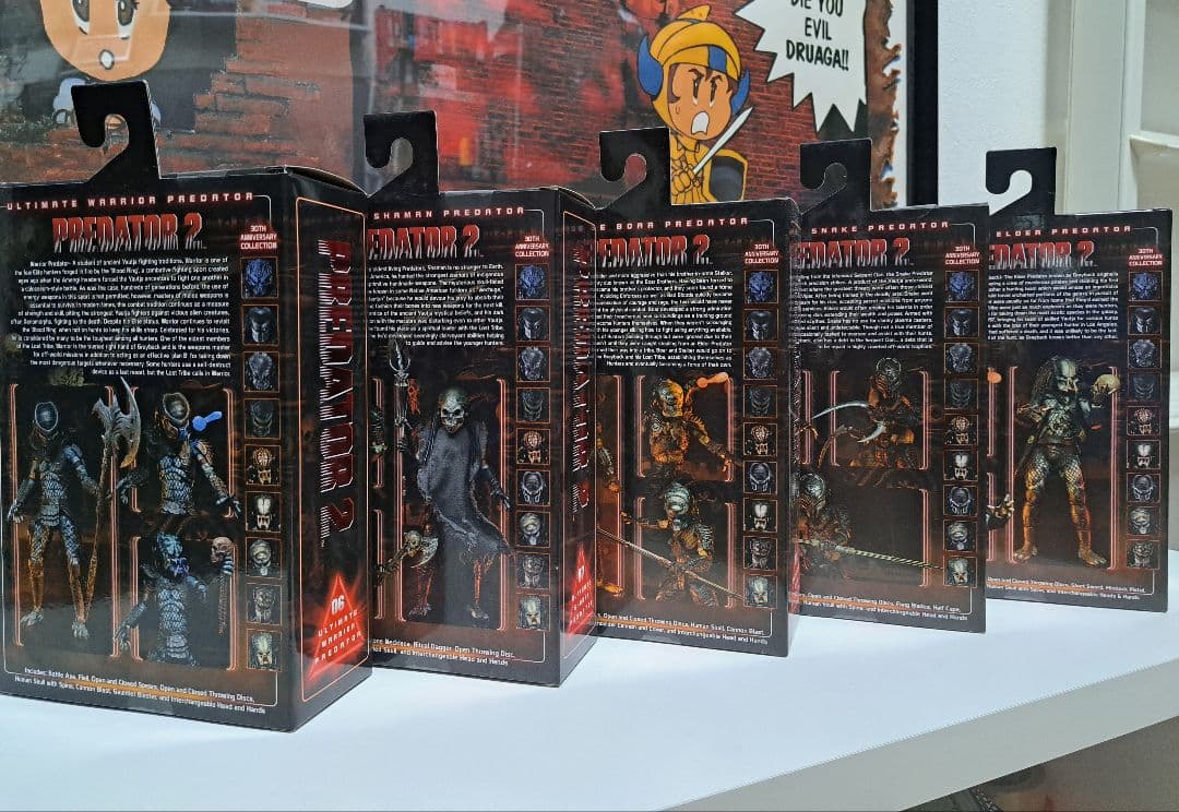 新品未開封 ネカ NECA プレデター2 アルティメット 全10種 フルコンプ