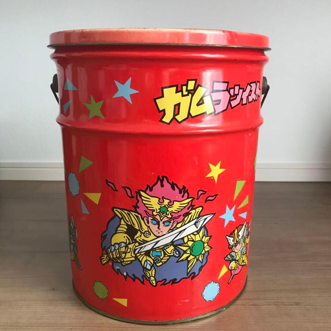 ガムラツイスト ビックリマン ビック缶 レトロ缶 ペール缶 スツール缶