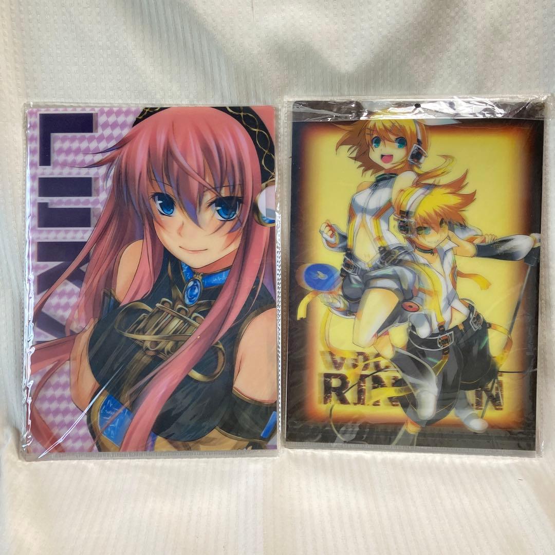 リン・レン 巡音ルカ クリアファイルセット - メルカリ