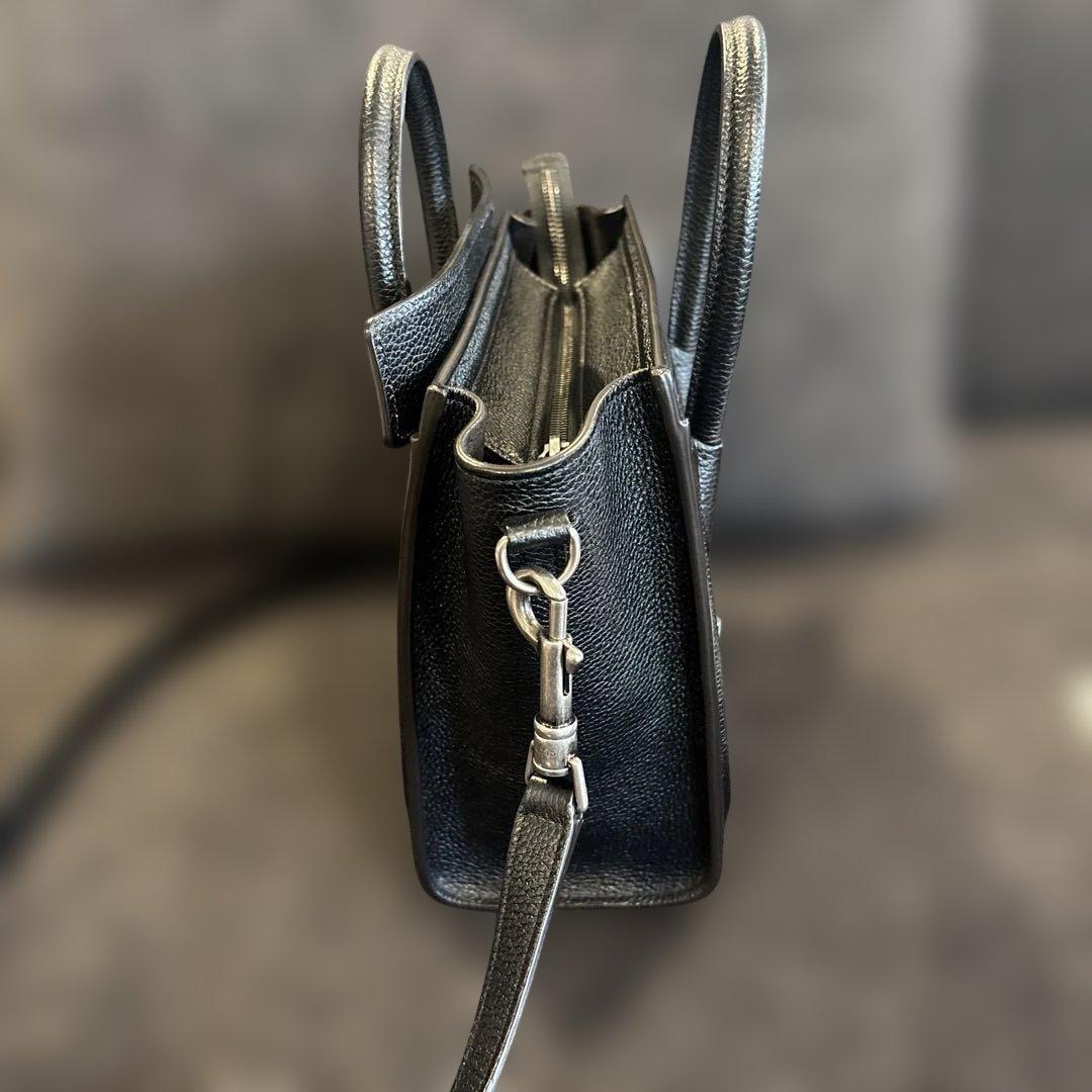 【オークション】CELINE セリーヌ ラゲージナノ ドラムドカーフス