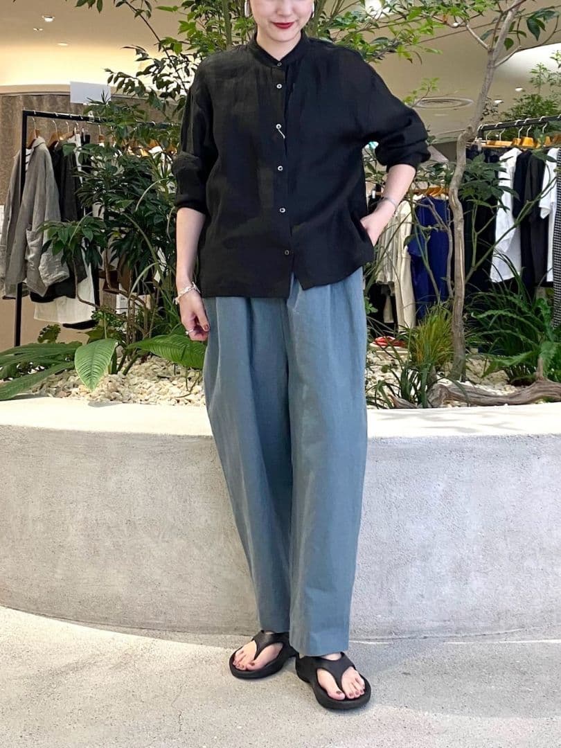 かぐれコットンリネンラミーサルエルパンツアーバンリサーチドアーズ