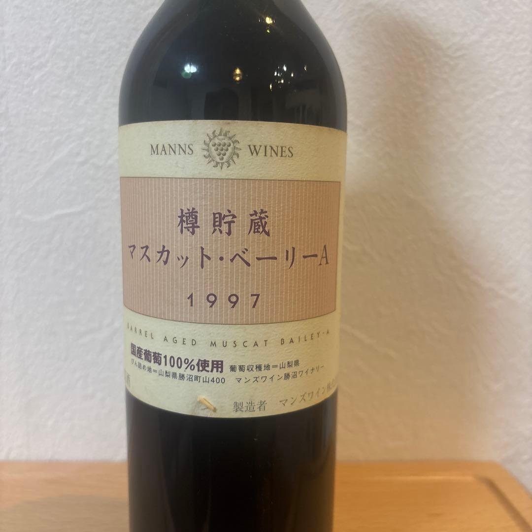 ワイン（赤）1997年 マスカット・ベーリーA 720ml - メルカリ